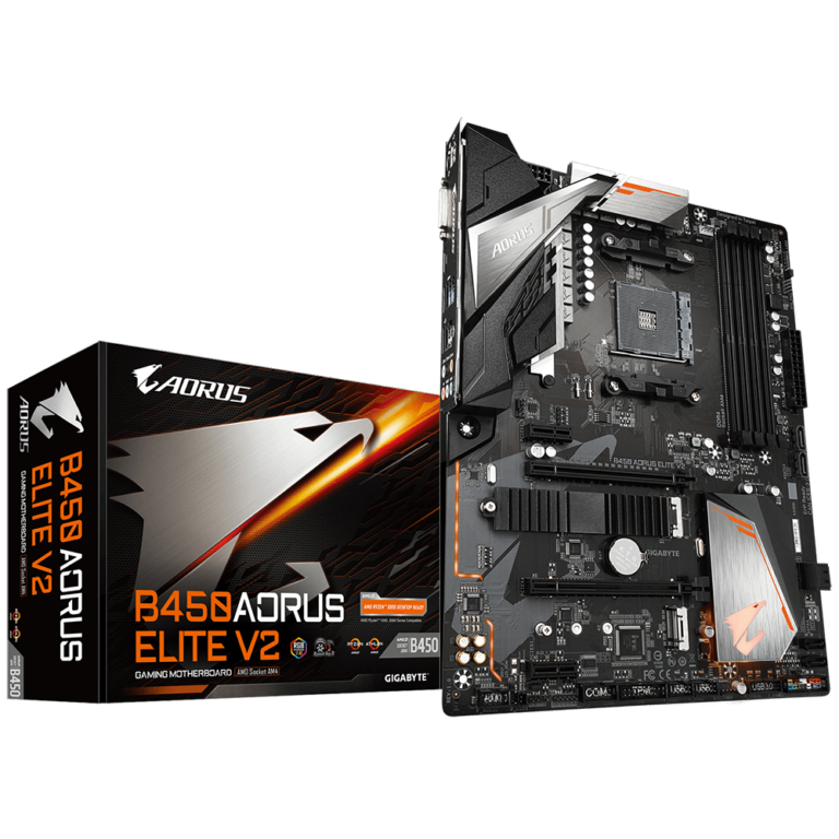 Gigabyte b450 aorus elite v2 какие процессоры поддерживает